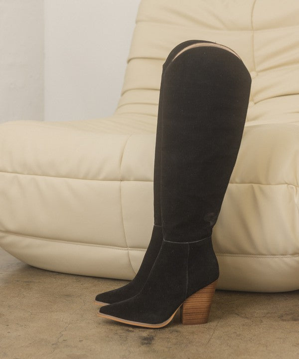 Knee-High Western Boots