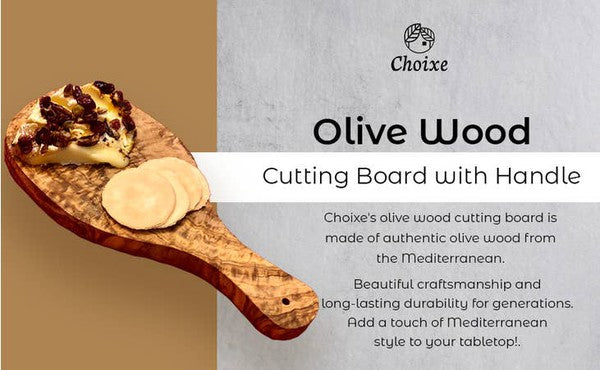 Olive Wood Board with Handle