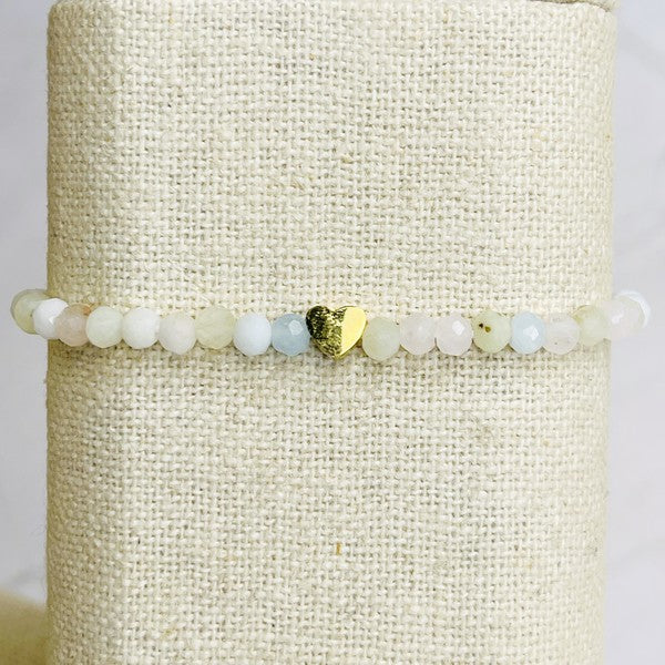 Lovely Stone Beads Stretch Bracelet