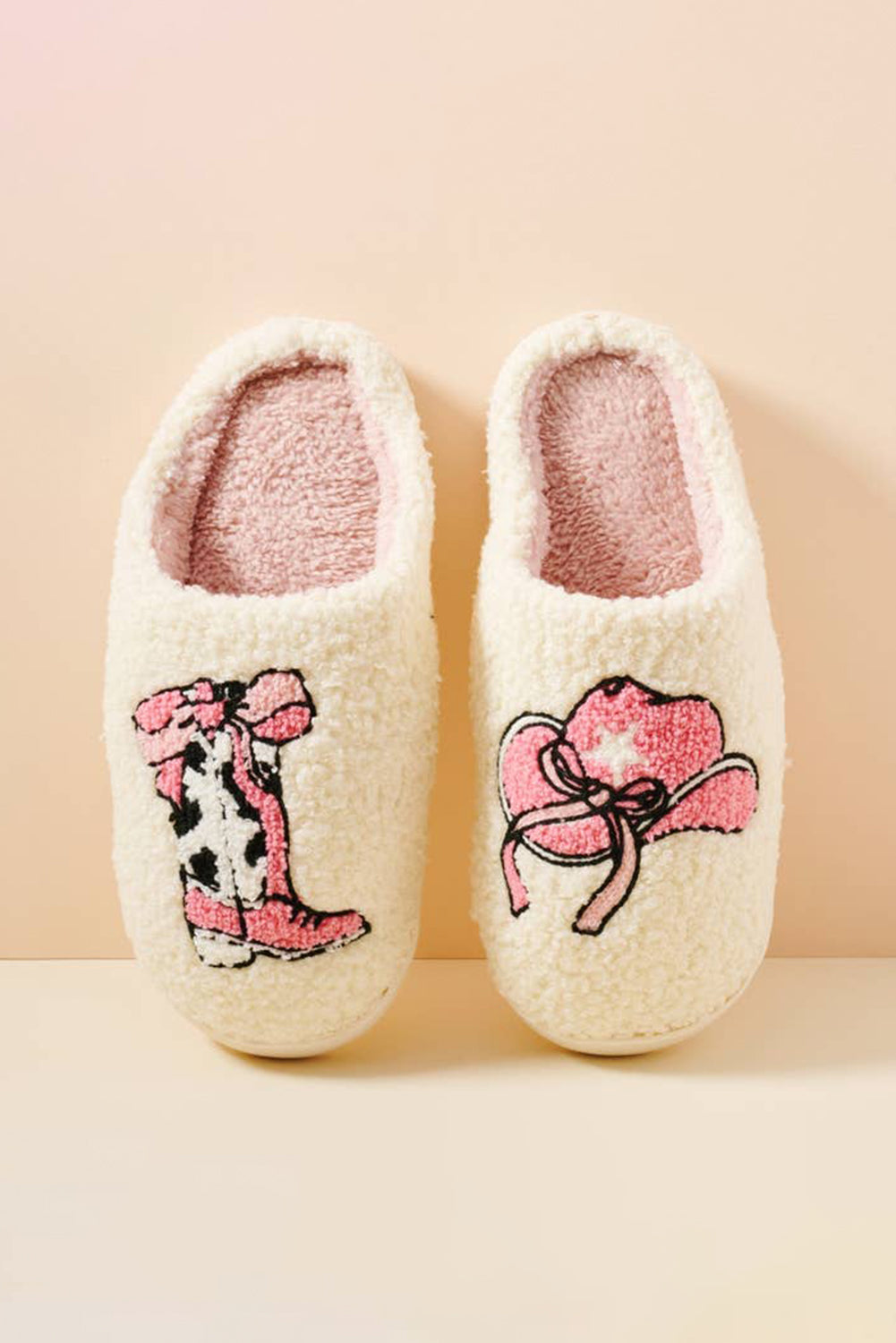 Cowgirl Plush Slippers