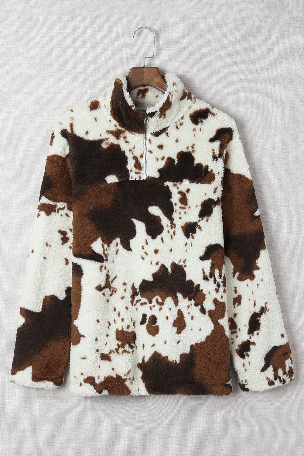 Cow Print Sweatshirt