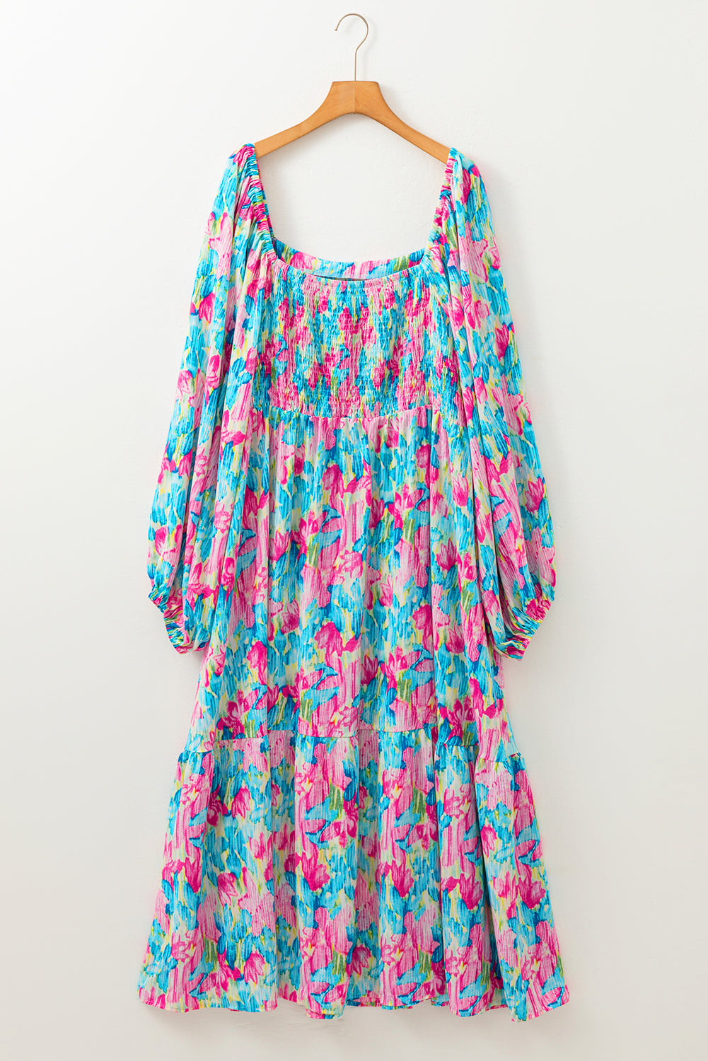 Plus Size Floral Maxi Dress