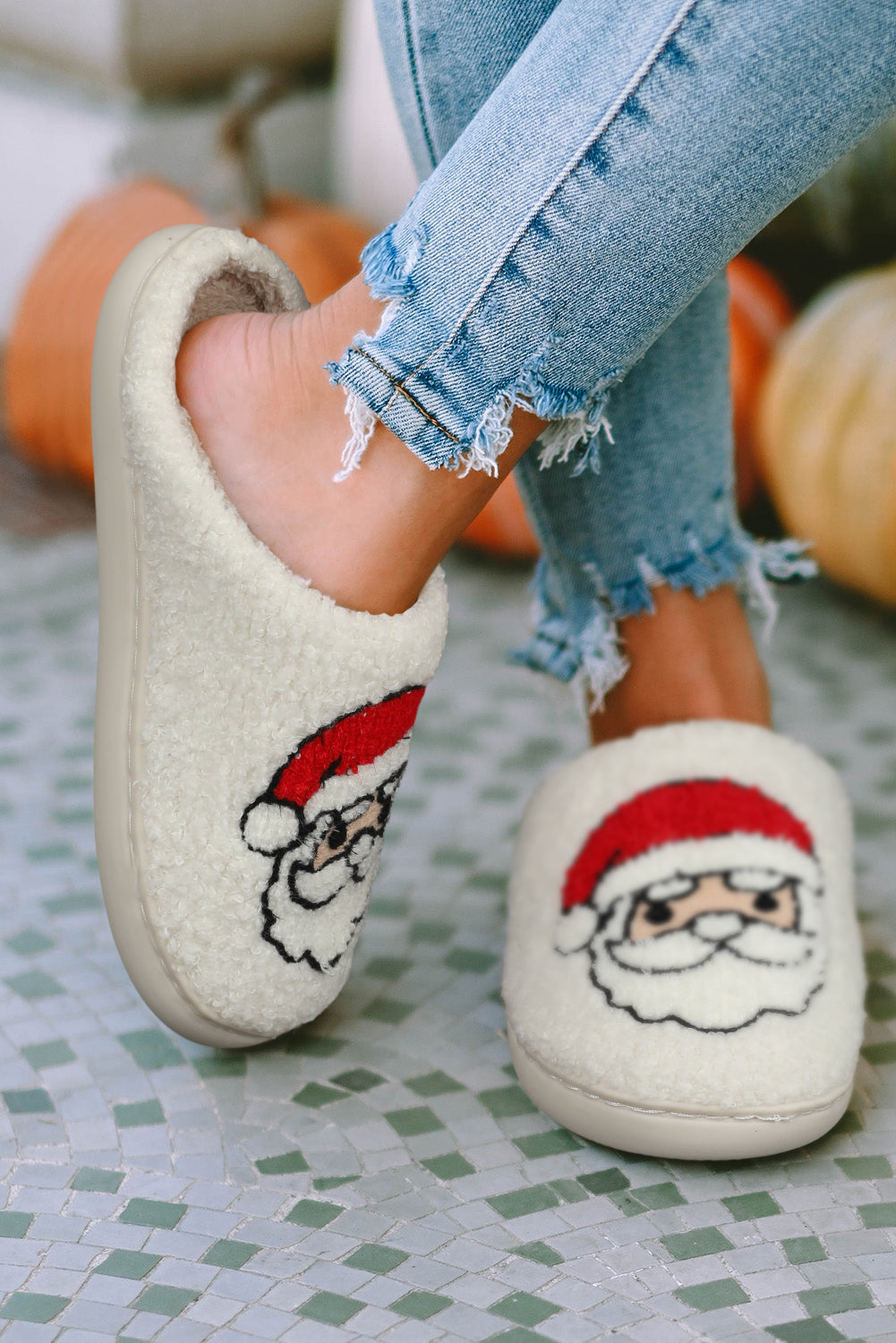 Santa Claus Plush Slippers