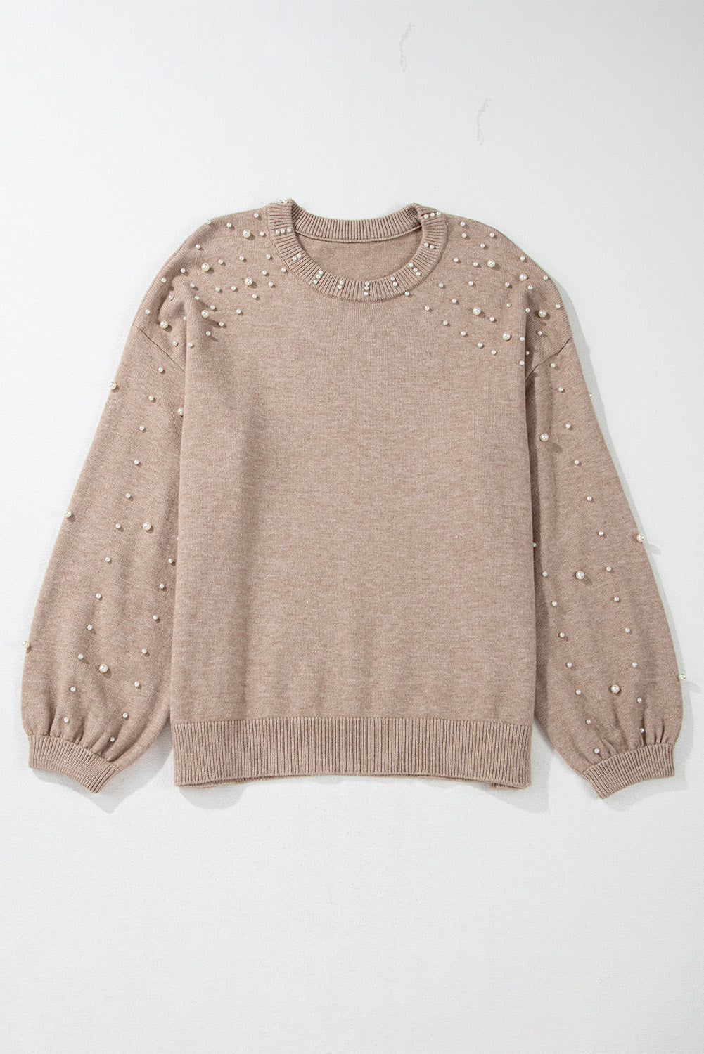 Plus Size Pearl Pullover Sweater