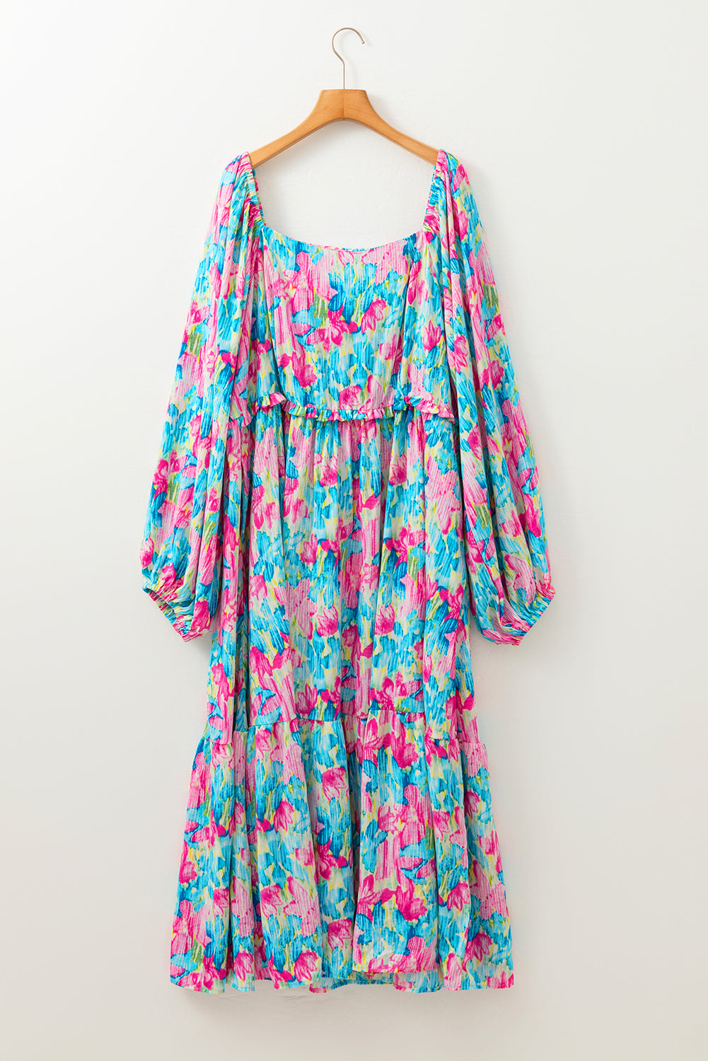 Plus Size Floral Maxi Dress