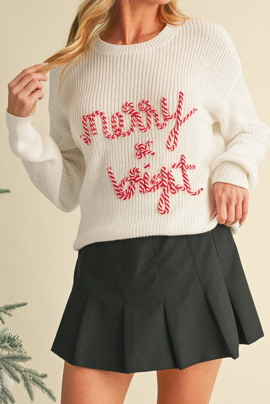 Merry & Bright Christmas Sweater