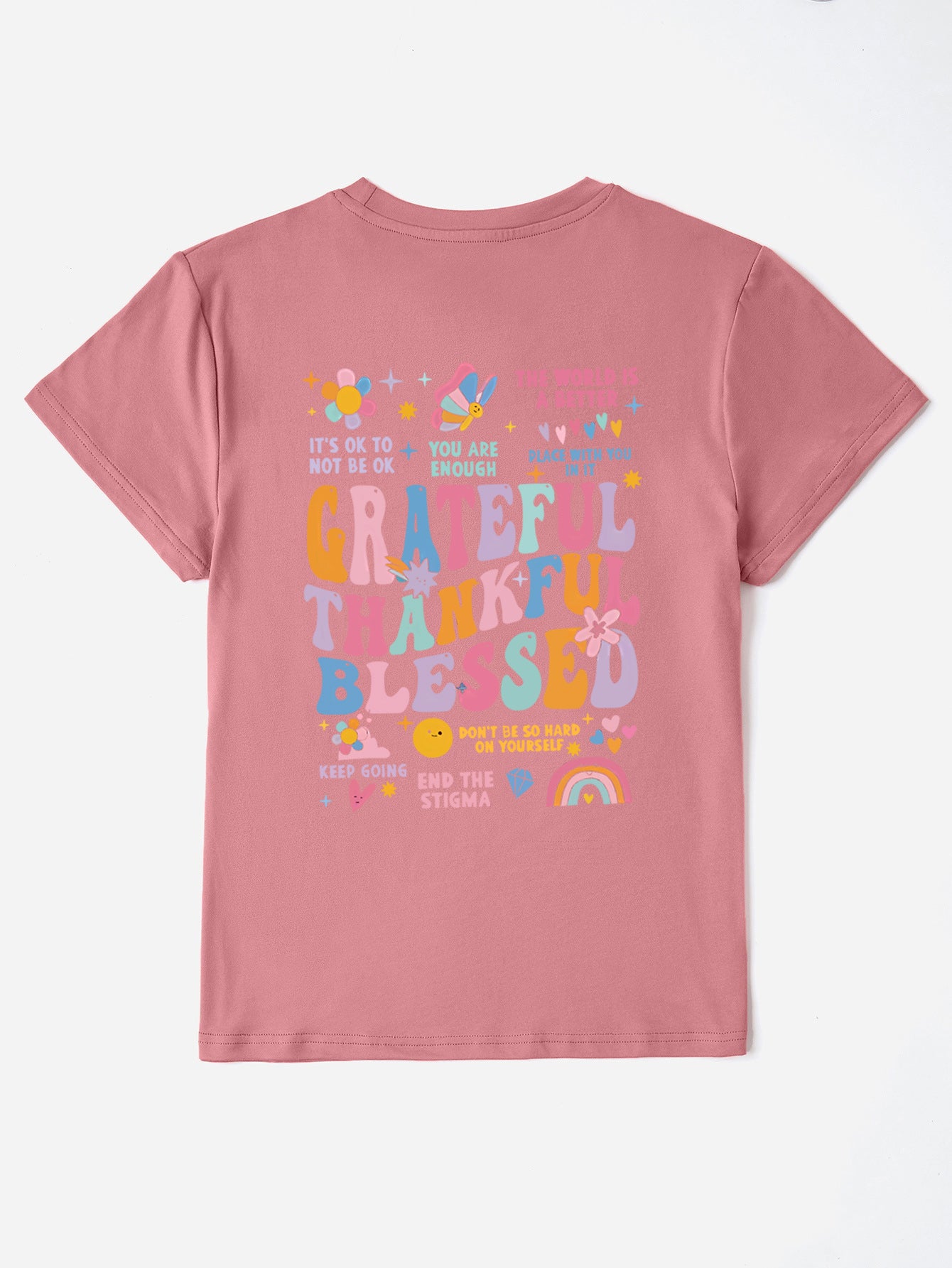 GRATEFUL Graphic Short Sleeve T-Shirt