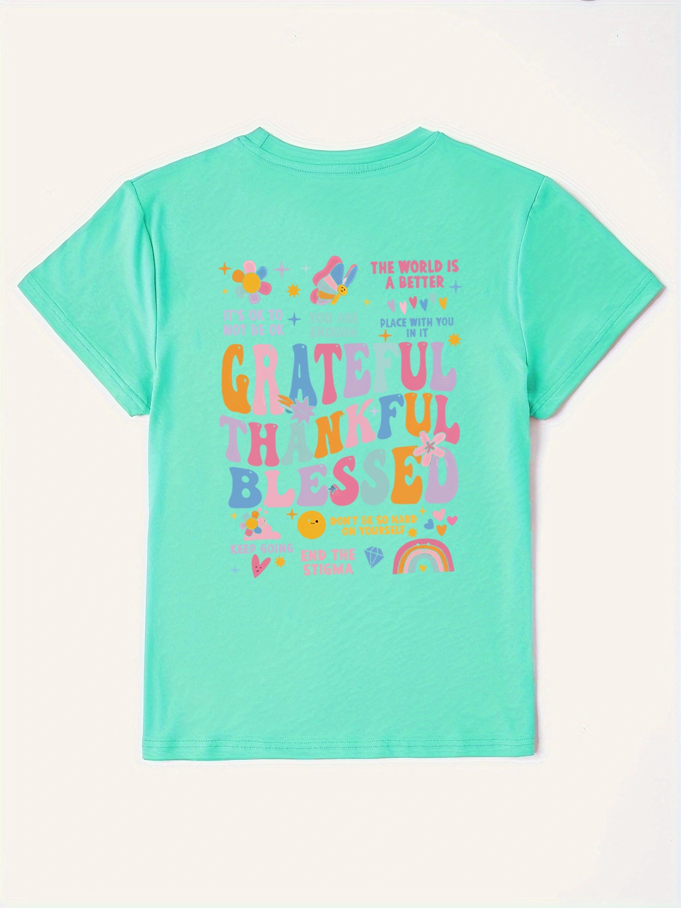 GRATEFUL Graphic Short Sleeve T-Shirt