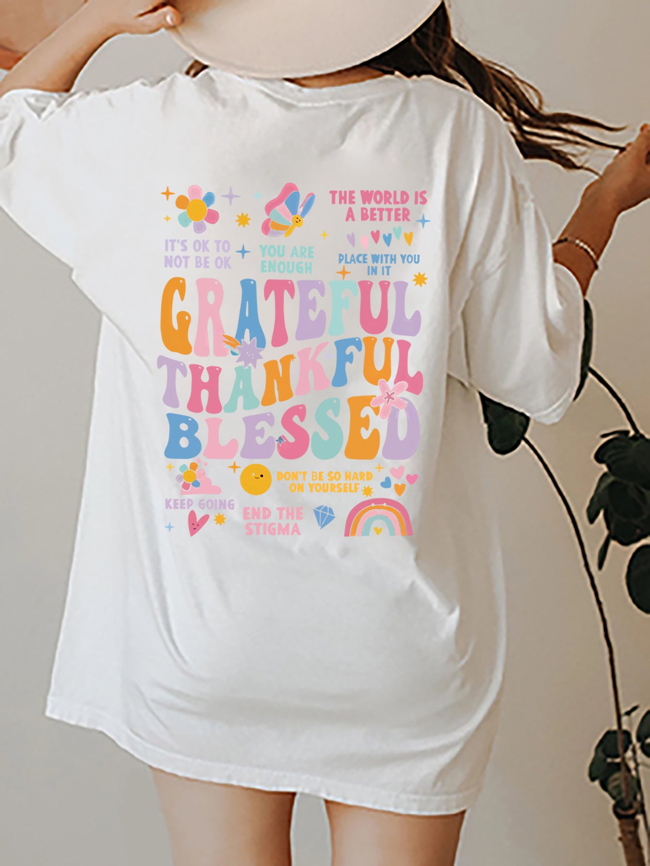 GRATEFUL Graphic Short Sleeve T-Shirt