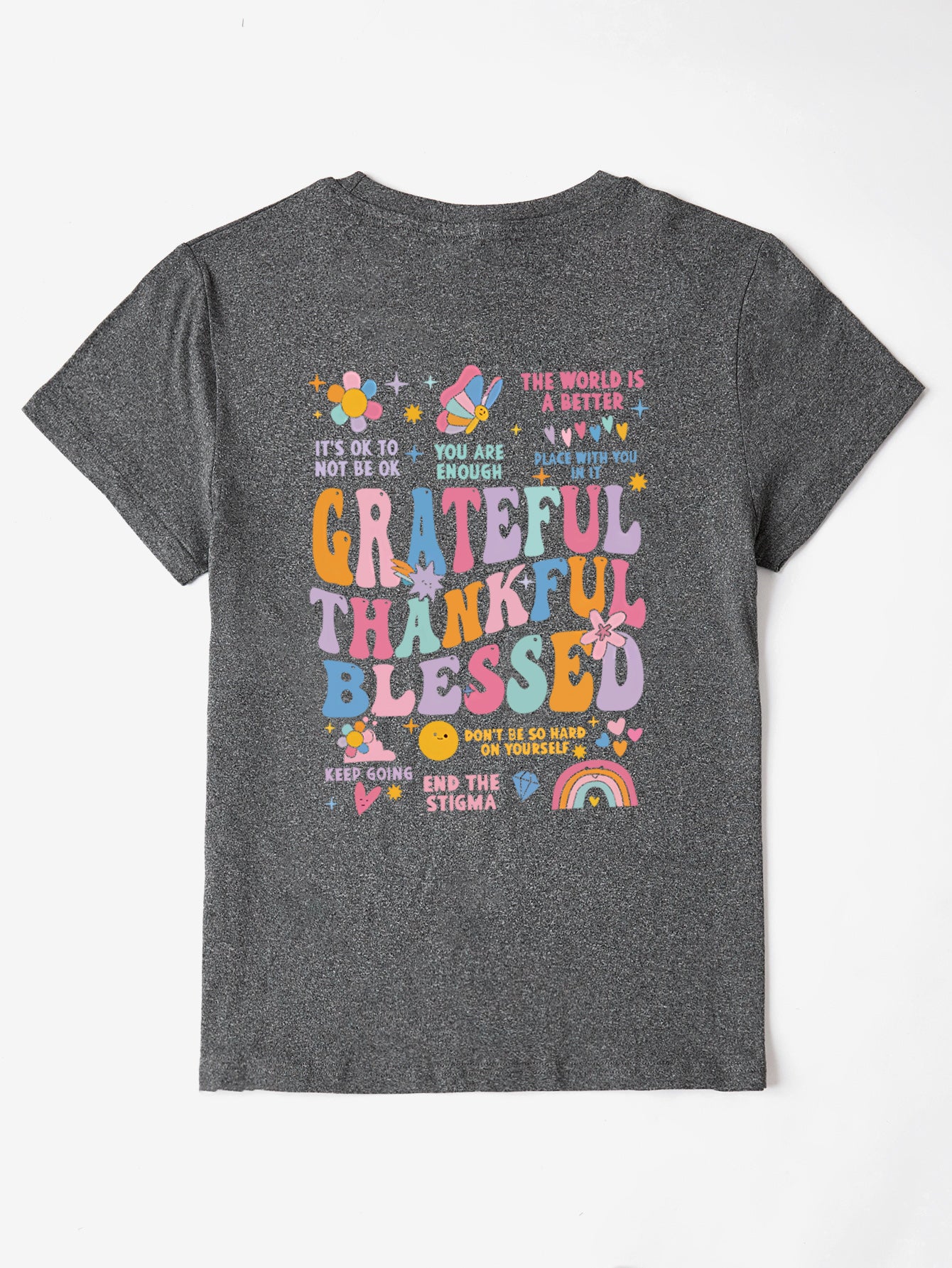 GRATEFUL Graphic Short Sleeve T-Shirt